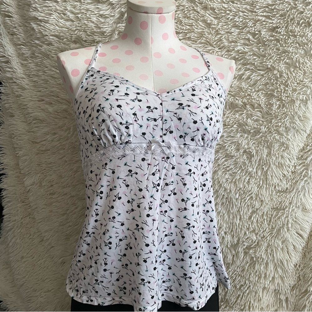 La Vie En Rose Floral‎ Sleep Top